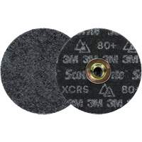 Scotch-Brite Precision Heavy-Duty Surface Conditioning Quick Change Disc, HD-DN, 5" Dia., 80+ Grit, Ceramic Absolute Business Supply