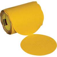 Disque abrasif dor&eacute; en rouleau Stikit 09317, 6" dia., Grain 320, Oxyde d'aluminium Absolute Business Supply