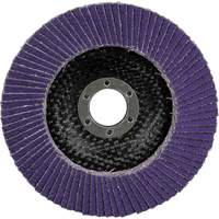 Disque &agrave; lamelles plate 1169F Cubitron 3, 4-1/2" x 7/8", Type T27, Grain 40+, C&eacute;ramique Absolute Business Supply