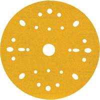Disque abrasif dor&eacute; Hookit, dia 6", Grain 180, Oxyde d'aluminium, Poids C Absolute Business Supply