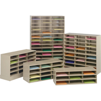 Data Organizers, Stationary, 9 Slots, Steel, 33-3/4" W x 11-5/8" D x 10-3/4" H Absolute Business Supply