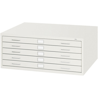 Classeurs En Acier Pour Plans-5 Tiroirs, 5 Tiroirs, 40-3/8" la x 29-3/8" p x 16-1/2" h Absolute Business Supply