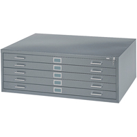 Classeurs en acier pour plans, 5 Tiroirs, 40-3/8" la x 29-3/8" p x 16-1/2" h Absolute Business Supply