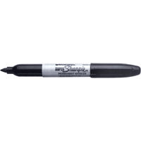 Permanent Markers - Super, Black, Fine Tip Absolute Business Supply