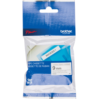 Ruban-&eacute;tiquette, 9 mm x 26-1/4', Noir sur blanc Absolute Business Supply