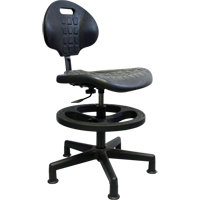 Si&egrave;ges ergonomiques robustes, Polyur&eacute;thane, Noir, Capacit&eacute; 250 lb Absolute Business Supply