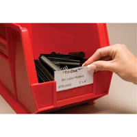 Porte-&eacute;tiquettes Bin Buddy, 48" lo x 8" la Absolute Business Supply