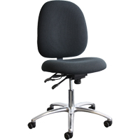 Chaises D.E.S. (dissipation &eacute;lectrostatique) Shoptech, Tissu, Noir, Capacit&eacute; 275 lb Absolute Business Supply