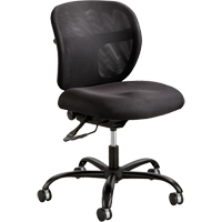 Vue Intensive Use 24/7 Task Chairs, Nylon, Black, 500 lbs. Capacity Absolute Business Supply