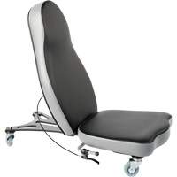 Chaise ergonomique Flex 2, Vinyle, Noir Absolute Business Supply