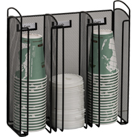 Organisateur Onyx pour verres et couvercles Absolute Business Supply