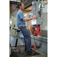 TA 200 Ergonomic Sit/Stand Welding Chair Absolute Business Supply