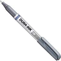 Dura-Ink&reg; #15 Permanent Marker, Silver, Fine Tip Absolute Business Supply