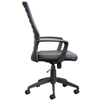 Chaise de bureau Activ A-128, Polyur&eacute;thane, Noir, Capacit&eacute; 275 lb Absolute Business Supply