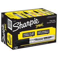 King Size Permanent Marker, Black, Chisel Tip Absolute Business Supply