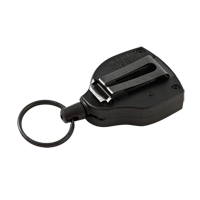 Porte-cl&eacute;s autor&eacute;tractable robuste Super48, Polycarbonate, C&acirc;ble 48", Fixation Agrafe de ceinture Absolute Business Supply