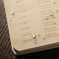 Bound Book, Hard Cover, Tan, 160 Pages, 4-5/8" W x 7-1/4" L Absolute Business Supply