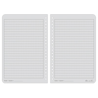 Carnet de notes de poche &agrave; spirale lat&eacute;rale, Couverture souple, Noir, 64 Pages, 4-5/8" , 7"  Absolute Business Supply