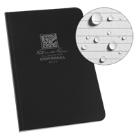 Livre reli&eacute; Field-Flex, Couverture souple, Noir, 128 Pages, 4-5/8" , 7-1/4"  Absolute Business Supply