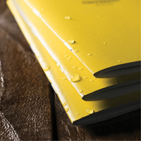 Carnet de notes, Couverture souple, Jaune, 48 Pages, 4-5/8" , 7"  Absolute Business Supply
