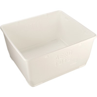 Contenant de rangement pour la nourriture, Plastique, Capacit&eacute; de 108 gal., Blanc Absolute Business Supply