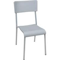Chaises empilables Ventura, Polypropyl&egrave;ne, Hauteur 36", Capacit&eacute; 300 lb, Gris Absolute Business Supply