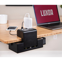 Poste de recharge &agrave; pince pour bureau KwikBoost EdgePower Absolute Business Supply