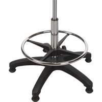 Tabouret ergonomique robuste avec accoudoirs r&eacute;glables, Stationnaire, Ajustable Hauteur, Capacit&eacute; 250 lb Absolute Business Supply