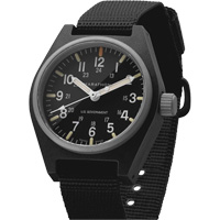 Montre au quartz d'usage g&eacute;n&eacute;ral avec MaraGlo, Analogique, &agrave; piles, 0,6" la x 1,3" p x 0,4" h, Noir Absolute Business Supply