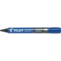 Series 100 Permanent Marker, Blue, Bullet Tip Absolute Business Supply