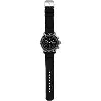 Tr&egrave;s grande montre chronographe automatique pour plongeur/pilote d'avion, Num&eacute;rique, &agrave; piles, 46 mm, Noir Absolute Business Supply