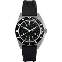 Montre Steel Navigator sur ensemble bracelet en caoutchouc noir de trois morceaux, Num&eacute;rique, &agrave; piles, 41 mm, Noir Absolute Business Supply