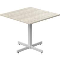 Newland Height-Adjustable Square Table, 36" L x 36" W x 29" H, 1" Top, Laminate, Tan Absolute Business Supply
