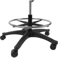 Mesh Work Stool, Mobile, Adjustable Height, 450 lbs. Capacity Absolute Business Supply