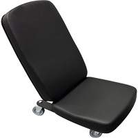Mini chaise industrielle FLEX, Vinyle, Noir, Capacit&eacute; 280 lb Absolute Business Supply