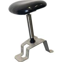 Tabouret assis-debout TA200, Vinyle, Noir, Capacit&eacute; 280 lb Absolute Business Supply