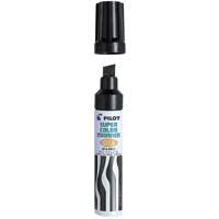 Refillable Super Colour Permanent Marker, Black, Chisel Tip Absolute Business Supply