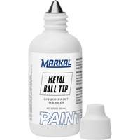 Paint-Riter&reg; Metal Ball Tip, Liquid, White Absolute Business Supply