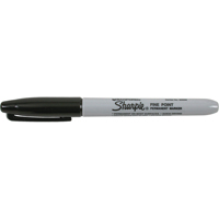 Permanent Markers - #15, Black, Fine Tip Absolute Business Supply