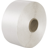 Feuillard en cordon tiss&eacute;, Cordon en polyester, 3/4" la x 2100' lo, Calibre Manuel Absolute Business Supply