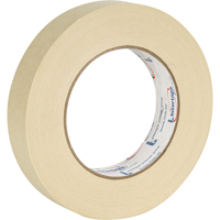 General Purpose Masking Tapes, 24 mm (1") x 55 m (180'), Beige Absolute Business Supply