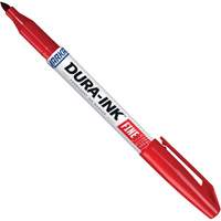 Marqueurs Dura-Ink - no 15, Rouge, Pointe Fin Absolute Business Supply