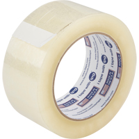 Box Sealing Tape, Acrylic Adhesive, 2 mils, 48 mm (1-22/25") x 99.97 m (328') Absolute Business Supply