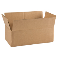 Corrugated Box, 12" L x 6" W x 4" H, Flute C Absolute Business Supply