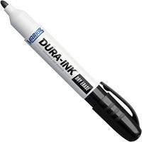 Marqueurs &agrave; essuyage &agrave; sec Dura-Ink, Noir, Pointe Ronde Absolute Business Supply