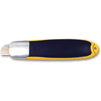 Automatic Self-Retracting Safety Knife, 15 mm, Carbon Steel, Plastic Handle Absolute Business Supply
