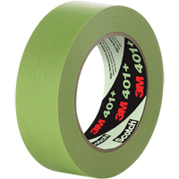 401+ High Performance Masking Tape, 24 mm (1") x 54.8 m (180'), Green Absolute Business Supply