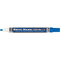 Brite-Mark&reg; RoughNeck Marker, Liquid, Blue Absolute Business Supply