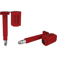 Scell&eacute;s de haute s&eacute;curit&eacute; Locktainer, 3-1/4", M&eacute;tal, Scell&eacute; &agrave; boulon Absolute Business Supply
