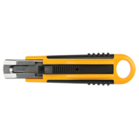 Self-Retracting Knife ATK1000, 18 mm, Carbon Steel, Plastic Handle Absolute Business Supply